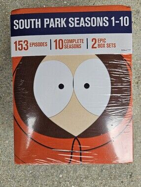 South Park Seasons 1-10 (DVD Box Set) 153 Episodes 10 Seasons - NEW